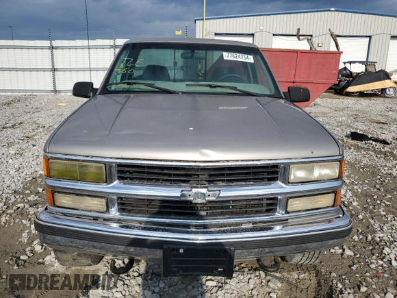 1998 Chevrolet Silverado 1500 with VIN 1GCEK14R9WZ155388, listed as a Copart auction lot 77624754 with 206,464 mi miles and Salvage Title. Bid and sale history available at DreamBid. Image 5.