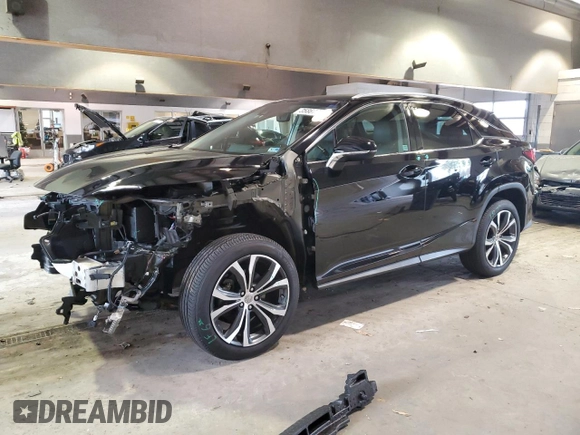 2017 Lexus RX with VIN 2T2BZMCA6HC076913, listed as a Copart auction lot 35867803 with 44,681 mi miles. Bid and sale history available at carsss.com. Image 1.