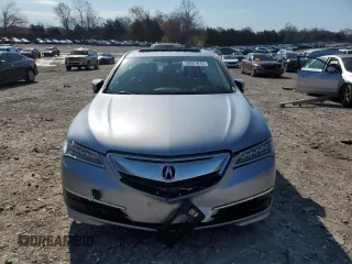 2016 Acura TLX V6 with VIN 19UUB2F30GA003687, listed as a Copart auction lot 50521615 with 64,199 mi miles and Salvage Title. Bid and sale history available at carsss.com. Image 5.