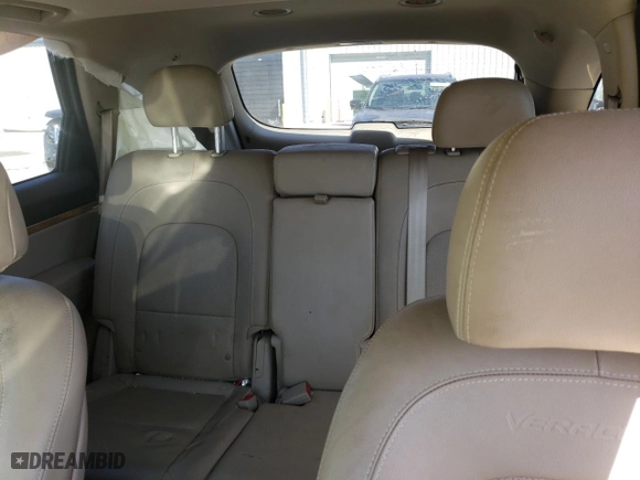 2012 Hyundai Veracruz Limited with VIN KM8NU4CC3CU197732, listed as a Copart auction lot 50038484 with 124,264 mi miles and Salvage Title. Bid and sale history available at carsss.com. Image 10.