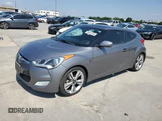 2016 Hyundai Veloster z VIN KMHTC6AD4GU299421, wystawiony jako Copart lot #56843704 z przebiegiem 126 478 mil mil oraz Szkoda całkowita • Salvage title. Historia ofert i sprzedaży dostępna na DreamBid. Obrazek 1.