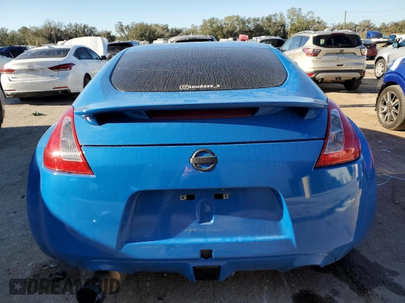 2011 Nissan 370Z Touring with VIN JN1AZ4EH1BM554369, listed as a Copart auction lot 81813154 with Not Provided miles and Salvage Title. Bid and sale history available at carsss.com. Image 6.