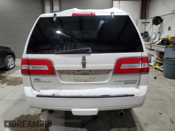 2011 Lincoln Navigator with VIN 5LMJJ2J5XBEJ04114, listed as a Copart auction lot 87755705 with 104,610 mi miles and Salvage title. Bid and sale history available at DreamBid. Image 6.