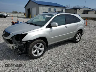 2008 Lexus RX 350 with VIN 2T2HK31U28C074954, listed as a Copart auction lot 53870975 with 153,446 mi miles and Salvage Title. Bid and sale history available at DreamBid. Image 1.
