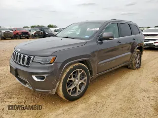 2018 Jeep Grand Cherokee Limited z VIN 1C4RJEBG5JC125202, wystawiony jako Copart lot #58831635 z przebiegiem 158 446 mil mil oraz Szkoda całkowita • Salvage title. Historia ofert i sprzedaży dostępna na DreamBid. Obrazek 1.