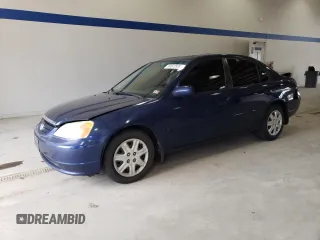 2003 Honda Civic EX with VIN 1HGES25753L036255, listed as a Copart auction lot 50512835 with 335,689 mi miles and Salvage Title. Bid and sale history available at DreamBid. Image 1.