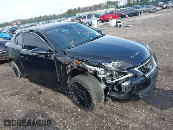 2012 Lexus IS 250 with VIN JTHCF5C20C5057892, listed as a IAAI auction lot 41995914 with 161,058 mi miles and . Bid and sale history available at DreamBid. Image 1.