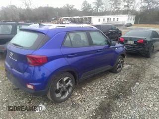 2022 Hyundai Venue SEL with VIN KMHRC8A33NU201733, listed as a IAAI auction lot 41566140 with 130,000 mi miles and . Bid and sale history available at DreamBid. Image 4.