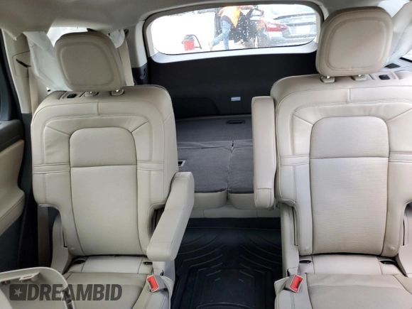 2021 Lincoln Aviator Reserve with VIN 5LM5J7XC9MGL15512, listed as a Copart auction lot 58562285 with 22,130 mi miles and Salvage title. Bid and sale history available at DreamBid. Image 10.