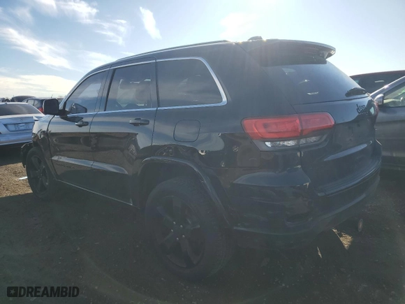 2015 Jeep Grand Cherokee Altitude with VIN 1C4RJFAG8FC767556, listed as a Copart auction lot 81266894 with 131,242 mi miles and Salvage Title. Bid and sale history available at carsss.com. Image 2.