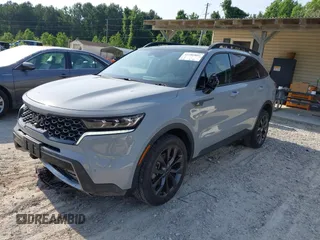 2022 Kia Sorento SX z VIN 5XYRKDLF8NG107713, wystawiony jako IAAI lot #42286802 z przebiegiem 53 718 mil mil oraz . Historia ofert i sprzedaży dostępna na DreamBid. Obrazek 2.