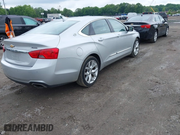 2017 Chevrolet Impala Premier with VIN 2G1145S3XH9143206, listed as a IAAI auction lot 42322294 with 117,922 mi miles and . Bid and sale history available at DreamBid. Image 4.