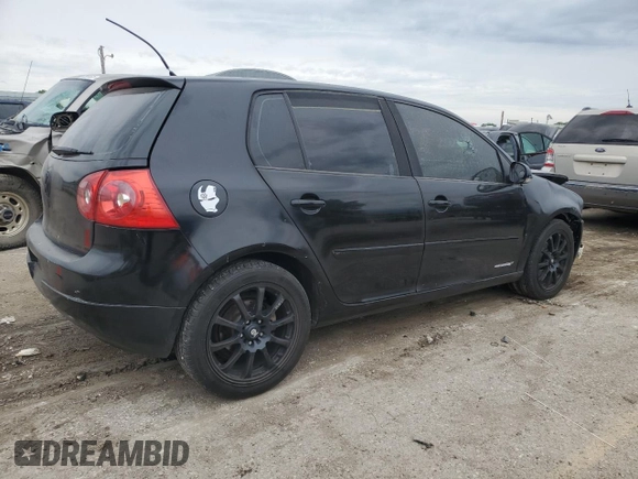 2009 Volkswagen Rabbit S z VIN WVWDB71K49W021674, wystawiony jako Copart lot #56115715 z przebiegiem 159 860 mil mil oraz Szkoda całkowita • Salvage title. Historia ofert i sprzedaży dostępna na DreamBid. Obrazek 3.
