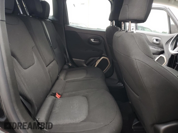 2017 Jeep Renegade Altitude with VIN ZACCJABB4HPG38515, listed as a Copart auction lot 58503415 with 104,040 mi miles and Salvage title. Bid and sale history available at DreamBid. Image 11.
