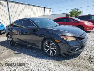 2021 Honda Civic Sedan Sport with VIN 2HGFC2F83MH556056, listed as a Copart auction lot 52320955 with 89,682 mi miles and Non Repairable. Bid and sale history available at carsss.com. Image 4.