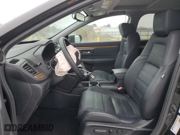 2017 Honda CR-V Touring with VIN 5J6RW1H96HL005304, listed as a Copart auction lot 46551855 with 93,988 mi miles and Salvage Title. Bid and sale history available at carsss.com. Image 7.