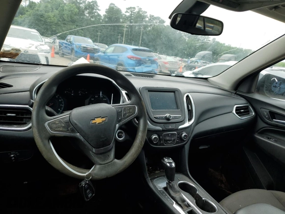2018 Chevrolet Equinox LT with VIN 3GNAXJEV2JS576992, listed as a Copart auction lot 55694075 with 169,147 mi miles and Salvage title. Bid and sale history available at DreamBid. Image 8.