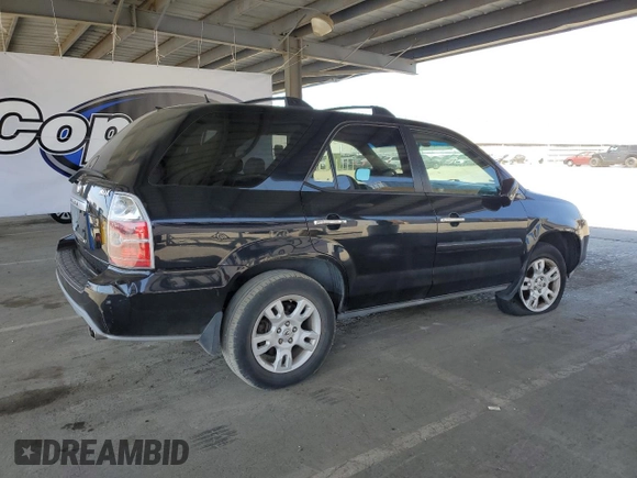2006 Acura MDX Touring z VIN 2HNYD18896H507470, wystawiony jako Copart lot #53324315 z przebiegiem 184 313 mil mil oraz Szkoda całkowita • Salvage title. Historia ofert i sprzedaży dostępna na DreamBid. Obrazek 3.