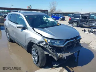 2022 Honda CR-V EX with VIN 2HKRW2H53NH632566, listed as a IAAI auction lot 41666995 with 34,145 mi miles. Bid and sale history available at carsss.com. Image 1.
