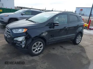 2018 Ford EcoSport SE with VIN MAJ6P1ULXJC228707, listed as a IAAI auction lot 41630469 with 91,070 mi miles. Bid and sale history available at carsss.com. Image 18.