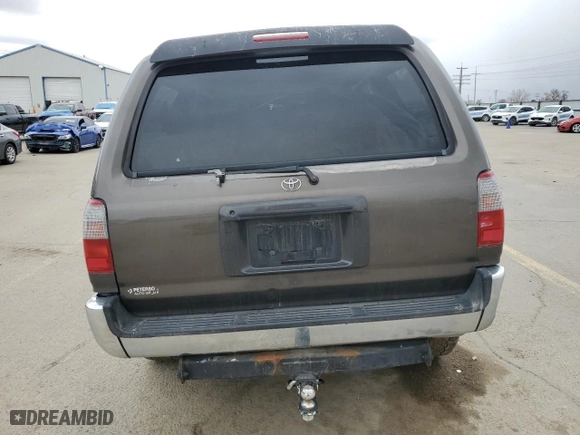 1998 Toyota 4Runner Limited with VIN JT3HN87R4W0162055, listed as a Copart auction lot 49394295 with 262,876 mi miles and Salvage Title. Bid and sale history available at carsss.com. Image 6.