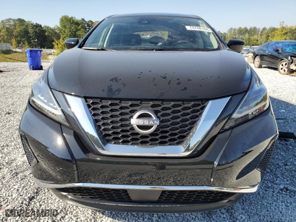 2023 Nissan Murano S with VIN 5N1AZ2AJXPC141398, listed as a Copart auction lot 74748104 with 17,617 mi miles and Salvage Title. Bid and sale history available at carsss.com. Image 5.