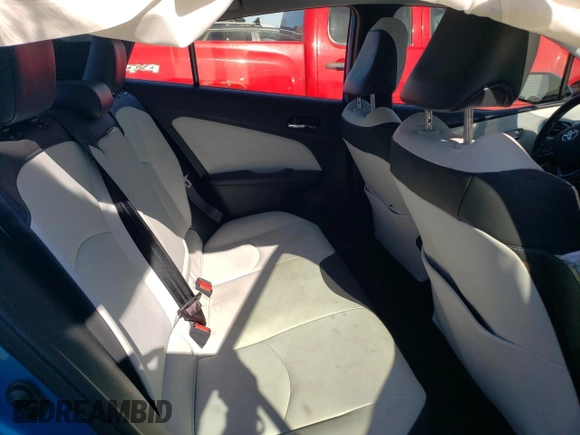 2020 Toyota Prius LE with VIN JTDL9RFU9L3019067, listed as a Copart auction lot 76759424 with 58,028 mi miles and Salvage Title. Bid and sale history available at DreamBid. Image 11.