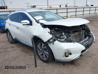 2020 Nissan Murano SL z VIN 5N1AZ2CJ1LN124324, wystawiony jako IAAI lot #41580401 z przebiegiem 179 633 mil mil oraz . Historia ofert i sprzedaży dostępna na DreamBid. Obrazek 1.