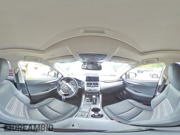 2018 Lexus NX 300h with VIN JTJBJRBZXJ2082652, listed as a Copart auction lot 58744985 with 106,090 mi miles and Salvage title. Bid and sale history available at DreamBid. Image 16.