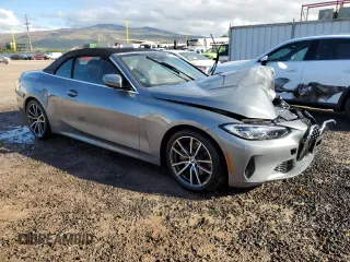 2024 BMW 4 Series 430i z VIN WBA23AT07RCR83768, wystawiony jako Copart lot #81619294 z przebiegiem Nie podano mil oraz Czysty tytuł • Clean title. Historia ofert i sprzedaży dostępna na DreamBid. Obrazek 4.