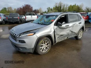 2016 Jeep Cherokee Sport z VIN 1C4PJLAB0GW189379, wystawiony jako Copart lot #52239555 z przebiegiem 142 699 mil mil oraz Szkoda całkowita • Salvage title. Historia ofert i sprzedaży dostępna na DreamBid. Obrazek 1.