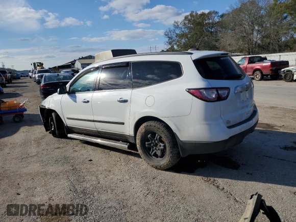 2016 Chevrolet Traverse LS with VIN 1GNKRFKD5GJ267762, listed as a Copart auction lot 88029005 with Not Provided miles and Salvage Title. Bid and sale history available at carsss.com. Image 2.