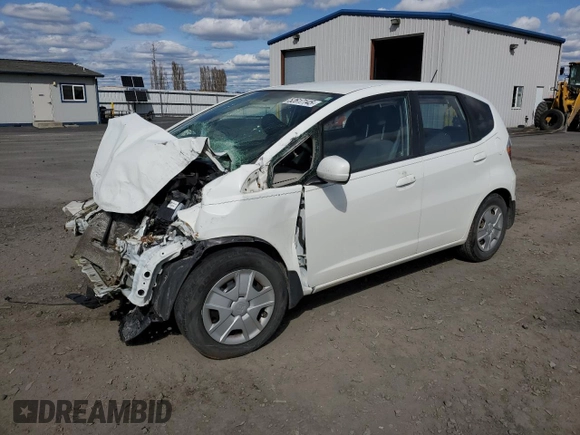 2013 Honda Fit with VIN JHMGE8H36DC045590, listed as a Copart auction lot 52617145 with 0 mi miles and Salvage Title. Bid and sale history available at carsss.com. Image 1.