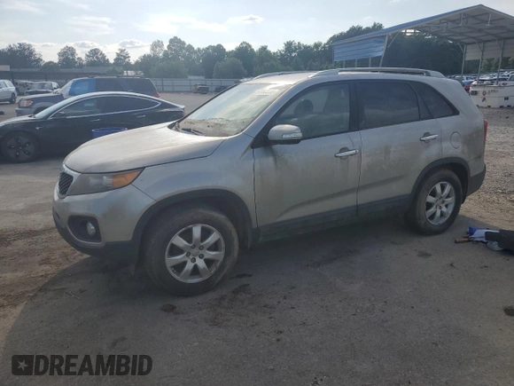 2013 Kia Sorento LX with VIN 5XYKT4A6XDG355249, listed as a Copart auction lot 54453835 with 202,996 mi miles and Clean Title. Bid and sale history available at carsss.com. Image 1.