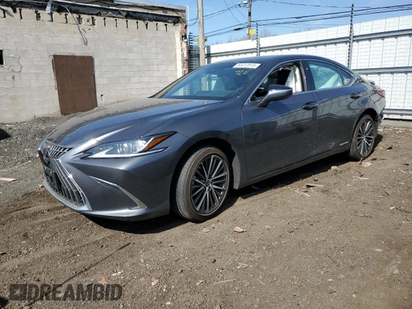 2022 Lexus ES 300h with VIN 58ADA1C16NU025675, listed as a Copart auction lot 54412515 with 33,917 mi miles and Salvage title. Bid and sale history available at DreamBid. Image 1.