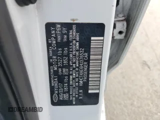 2017 Hyundai Accent SE with VIN KMHCT4AE6HU376532, listed as a Copart auction lot 47270745 with 133,725 mi miles and Salvage Title. Bid and sale history available at carsss.com. Image 12.