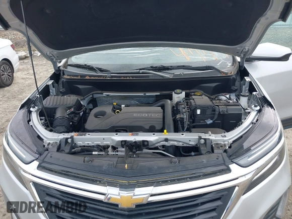 2022 Chevrolet Equinox LT with VIN 3GNAXKEV5NL102914, listed as a IAAI auction lot 41971296 with 69,413 mi miles. Bid and sale history available at carsss.com. Image 10.