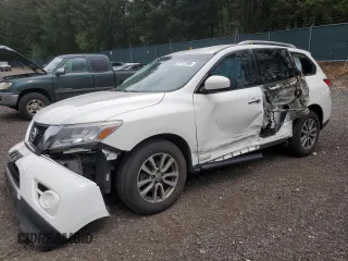 2016 Nissan Pathfinder SL with VIN 5N1AR2MN6GC654002, listed as a Copart auction lot 57137895 with 149,469 mi miles and Salvage title. Bid and sale history available at DreamBid. Image 1.