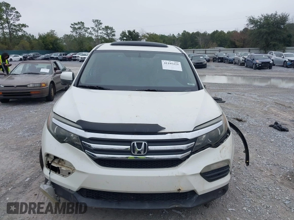 2017 Honda Pilot EX-L with VIN 5FNYF5H54HB009568, listed as a IAAI auction lot 41195225 with 112,763 mi miles. Bid and sale history available at carsss.com. Image 12.