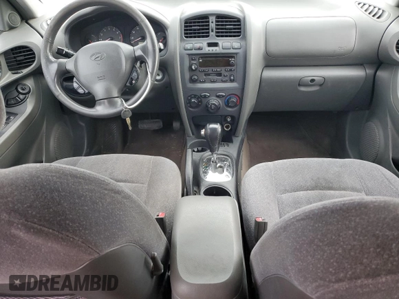 2004 Hyundai Santa Fe GLS with VIN KM8SC13D64U616106, listed as a Copart auction lot 51991985 with 167,170 mi miles and Salvage Title. Bid and sale history available at carsss.com. Image 8.