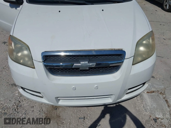 2009 Chevrolet Aveo 1LT with VIN KL1TD56E89B610707, listed as a IAAI auction lot 42058828 with 42,776 mi miles and . Bid and sale history available at DreamBid. Image 6.