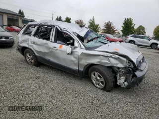 2003 Hyundai Santa Fe GLS with VIN KM8SC73D03U458797, listed as a Copart auction lot 69877294 with 0 mi miles and Salvage Title. Bid and sale history available at carsss.com. Image 4.