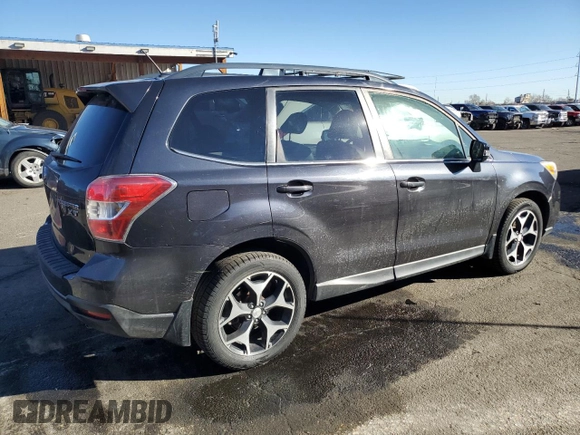 2014 Subaru Forester XT Touring with VIN JF2SJGMC3EH413107, listed as a Copart auction lot 47095145 with 183,639 mi miles and Non Repairable. Bid and sale history available at DreamBid. Image 3.