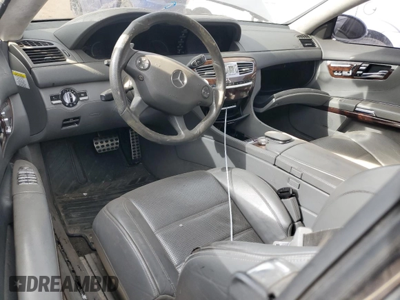2008 Mercedes-Benz CL-Class V8 AMG with VIN WDDEJ77X48A008175, listed as a Copart auction lot 89222565 with 0 mi miles and Clean Title. Bid and sale history available at carsss.com. Image 8.