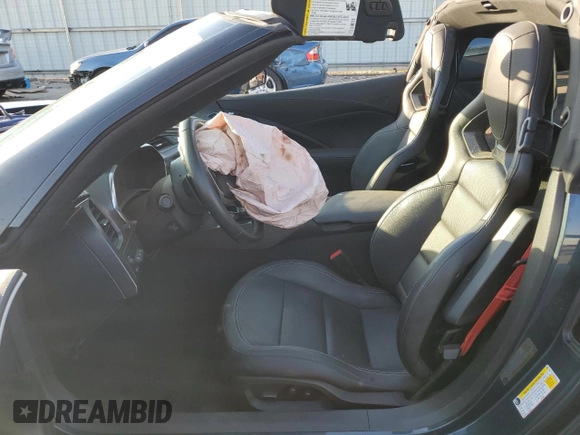 2019 Chevrolet Corvette Grand Sport 2LT with VIN 1G1YY2D72K5121027, listed as a Copart auction lot 76281484 with 7,761 mi miles and Salvage Title. Bid and sale history available at carsss.com. Image 7.