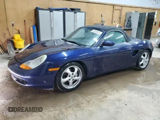 2001 Porsche Boxster with VIN WP0CA29841U622948, listed as a Copart auction lot 65072265 with 118,045 mi miles and Clean title. Bid and sale history available at DreamBid. Image 1.
