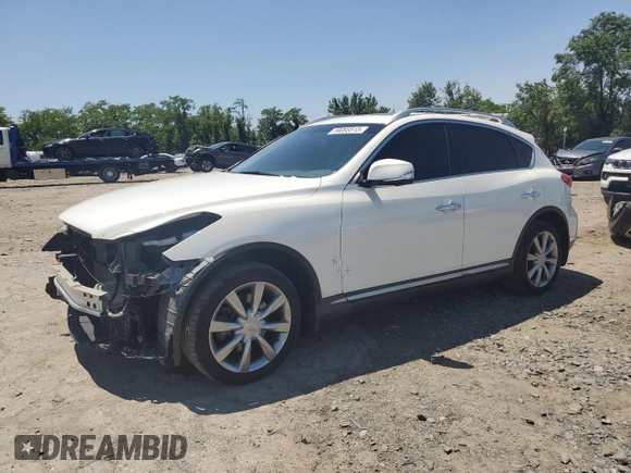 2017 Infiniti QX50 z VIN JN1BJ0RR0HM413549, wystawiony jako Copart lot #59093515 z przebiegiem 78 914 mil mil oraz Szkoda całkowita • Salvage title. Historia ofert i sprzedaży dostępna na DreamBid. Obrazek 1.