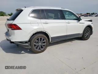 2022 Volkswagen Tiguan SE with VIN 3VV3B7AX5NM172462, listed as a Copart auction lot 53731295 with 48,138 mi miles and Salvage Title. Bid and sale history available at DreamBid. Image 3.