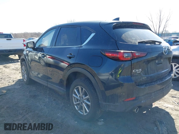 2023 Mazda CX-5 2.5 S Preferred Package with VIN JM3KFBCM6P0233383, listed as a IAAI auction lot 41793429 with 9,454 mi miles. Bid and sale history available at carsss.com. Image 3.