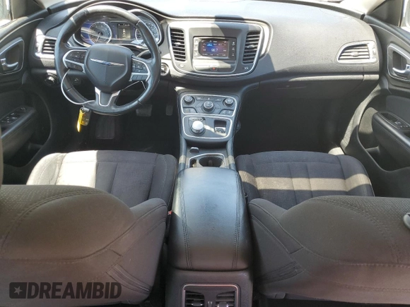 2015 Chrysler 200 Limited with VIN 1C3CCCAB8FN559592, listed as a Copart auction lot 53809995 with 86,566 mi miles and Salvage Title. Bid and sale history available at DreamBid. Image 8.